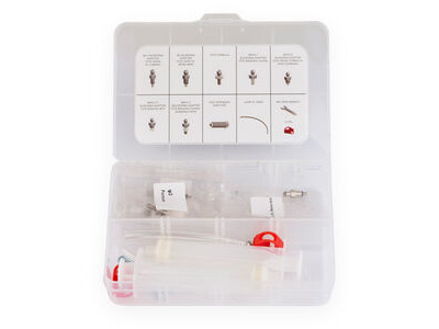 AZTEC Universal bleed kit with syringe and nipples to suit most brands