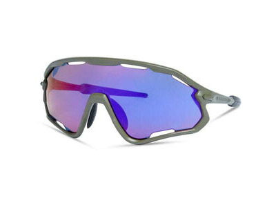 MADISON Code Breaker II Sunglasses - midnight green / purple mirror