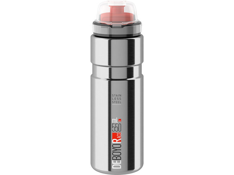 ELITE Deboyo Race stainless steel vacuum bottle 550 ml silver - 12 hours thermal click to zoom image