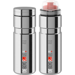 ELITE Deboyo Race stainless steel vacuum bottle 550 ml silver - 12 hours thermal click to zoom image