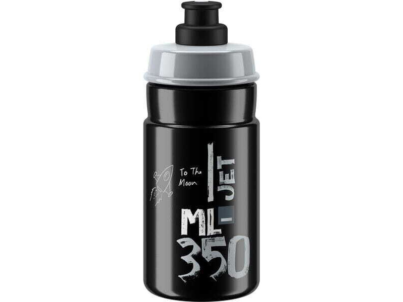 ELITE Jet 66 mm youth bottle 350 ml black click to zoom image