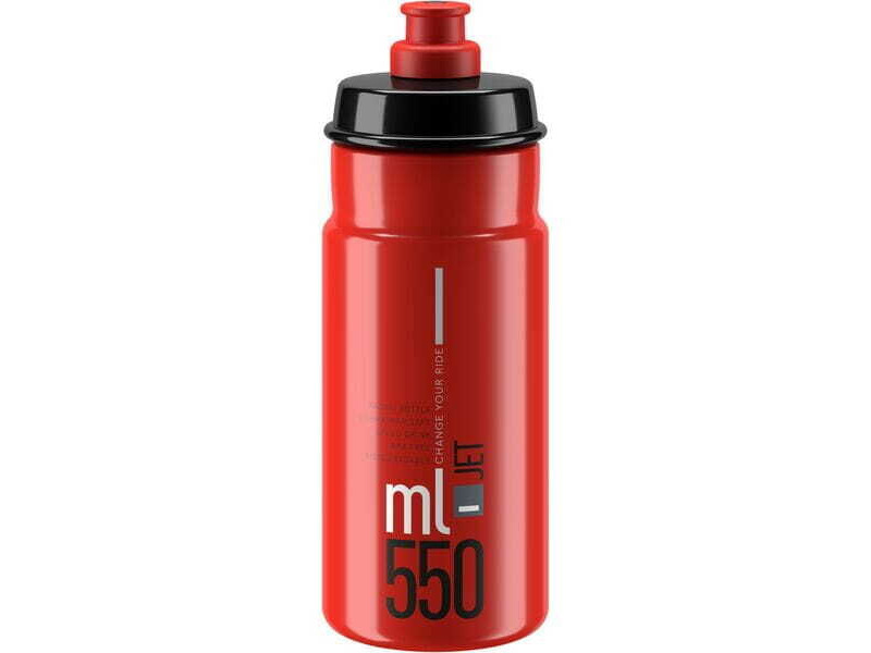 ELITE Jet Biodegradable red black logo 550 ml click to zoom image