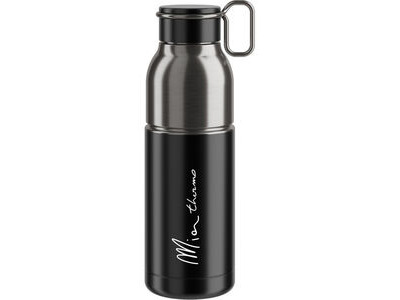 ELITE Mia Thermo stainless steel vacuum bottle 550 ml black / silver - 12 hours therma