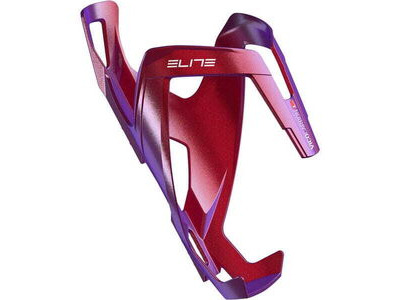 ELITE Vico carbon bottle cage metallic red / white