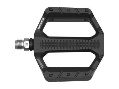 SHIMANO PD-EF202 MTB flat pedals, black click to zoom image