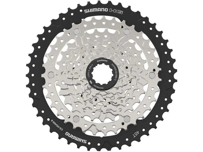 SHIMANO CS-HG400 8-speed cassette 11 - 45T click to zoom image