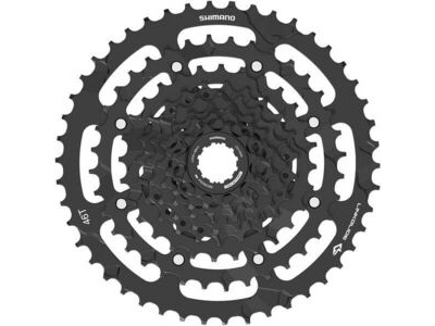 SHIMANO CUES CS-LG300-9 Link Glide cassette, 9-speed, 11 - 46T