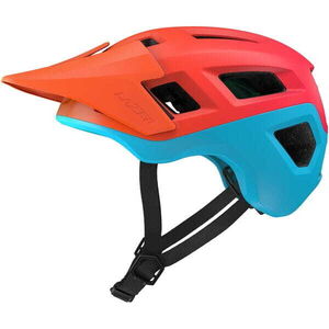 LAZER Coyote KinetiCore Helmet, Matt Orange Green click to zoom image