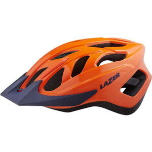 LAZER J1 Helmet, Flash Orange/Blue, Uni-Youth click to zoom image