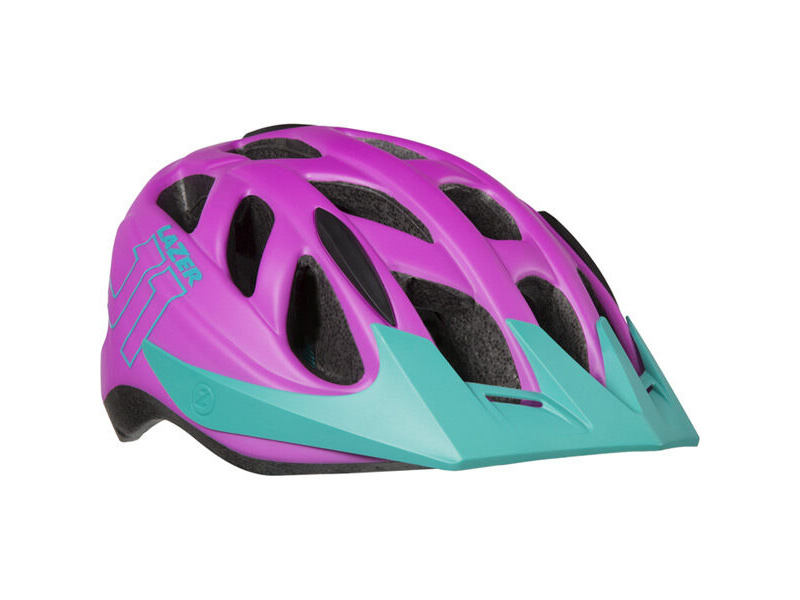 LAZER J1 purple / turquoise uni-size youth click to zoom image