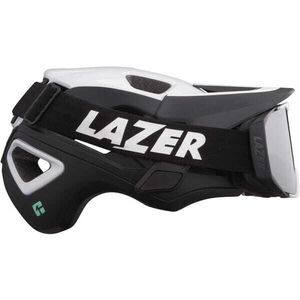 LAZER Jackal KinetiCore Helmet, Matt White/Black click to zoom image