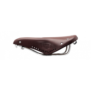 BROOKS B17 Carved Short (Ladies) Steel Brown click to zoom image