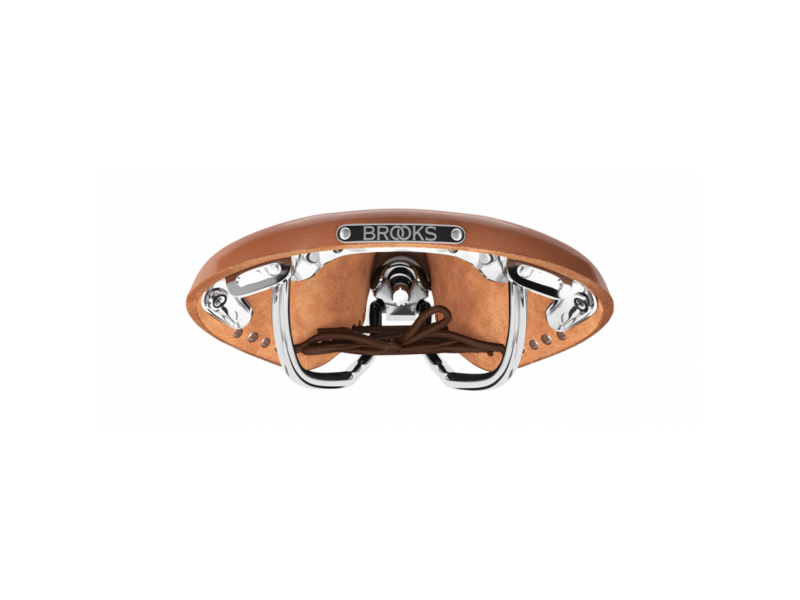 BROOKS B17 Carved Short (Ladies) Steel Honey :: £134.99