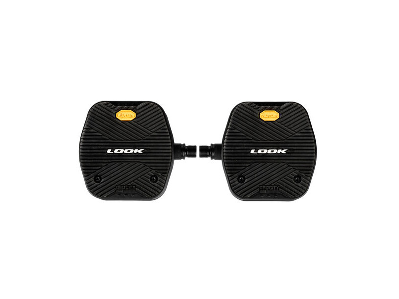 Look Geo City Grip Flat Pedal: Black click to zoom image