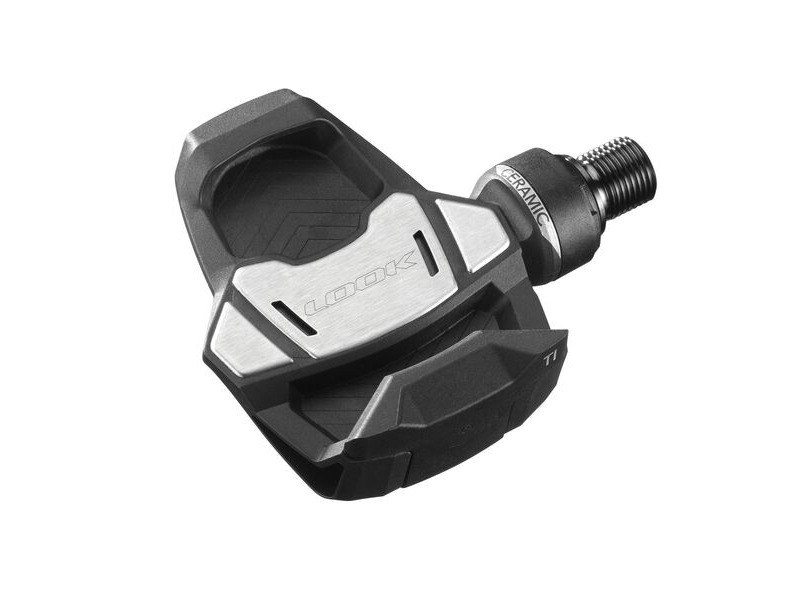 Look Keo Blade Carbon Ceramic Ti Road Pedals: Black click to zoom image