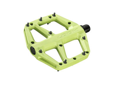 Look Trail Roc Fusion Flat MTB Pedals: Lime