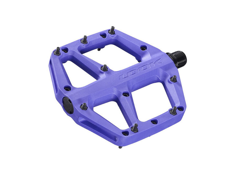 Look Trail Roc Fusion Flat MTB Pedals: Purple click to zoom image