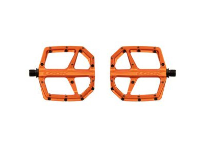 Look Trail Roc Plus Flat MTB Pedals: Orange