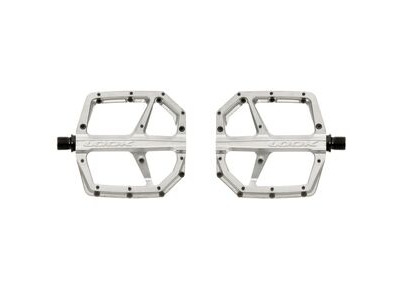 Look Trail Roc Plus Flat MTB Pedals: Silver