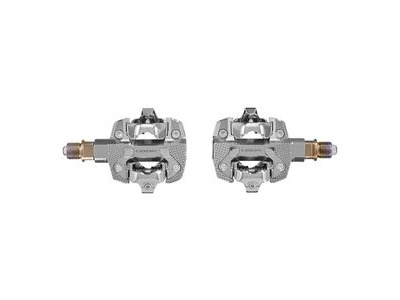 Look X-track Power Dual Sided Powermeter Pedals: Silver