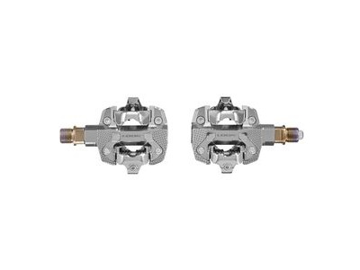 Look X-track Single Sided Powermeter Pedals: Silver