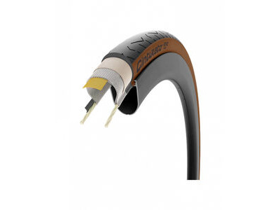 PIRELLI Cinturato EVO TLR Classic SmartEVO AS Tan 700x32c click to zoom image