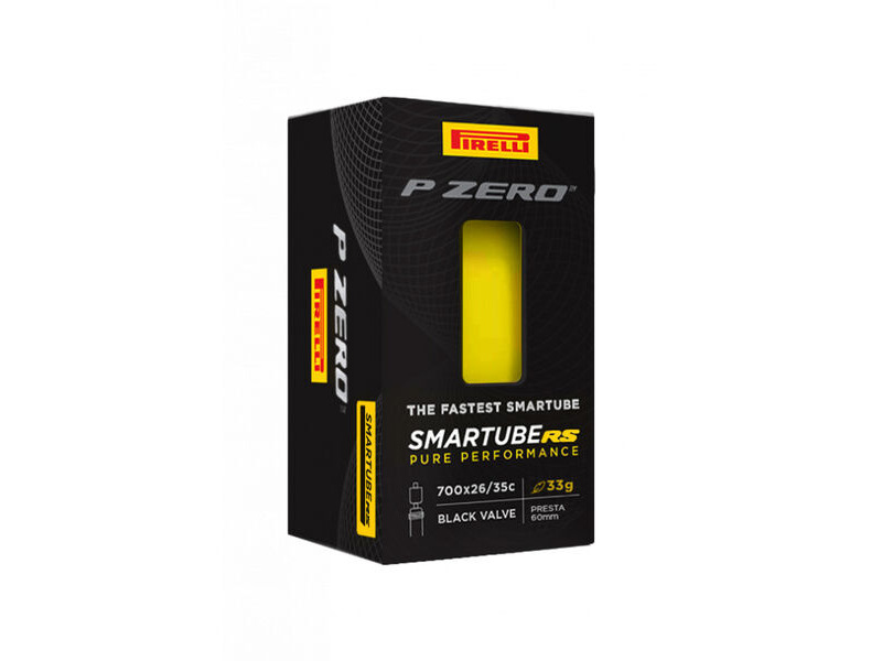 PIRELLI SmarTUBE RS Presta Yellow 700x26-35c 60mm click to zoom image