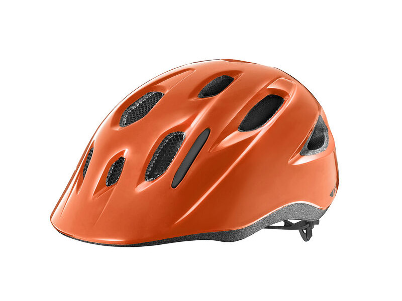 GIANT Hoot ARX Kids Helmet Gloss Orange click to zoom image