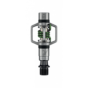 CRANKBROTHERS Eggbeater 2  Silver/Green  click to zoom image