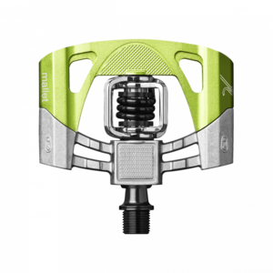 CRANKBROTHERS Mallet 2  Silver/Green  click to zoom image