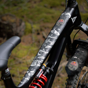 ALL MOUNTAIN STYLE AMS Frame Guard Extra Red Bull Hardline click to zoom image