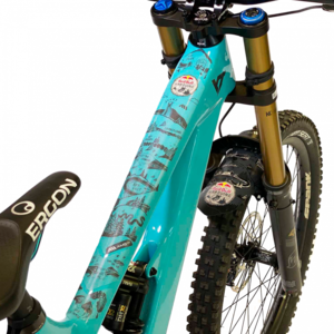 ALL MOUNTAIN STYLE AMS Frame Guard Extra Red Bull Hardline click to zoom image