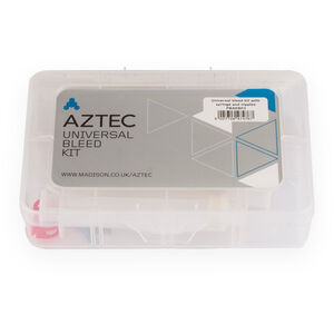 AZTEC Universal bleed kit with syringe and nipples to suit most brands click to zoom image