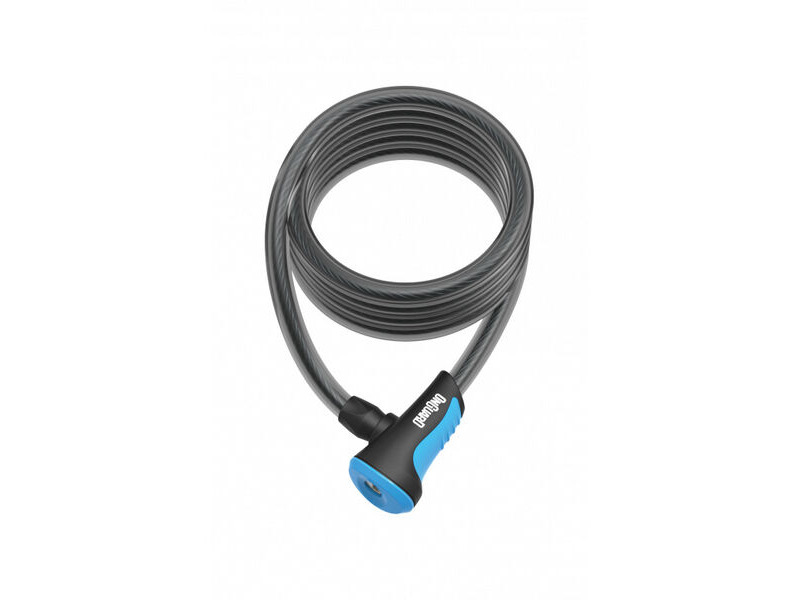 OnGuard Neon Coil Cable Locks 10mm 180cm Blue click to zoom image