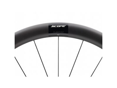 Scope Cycling R4.A V2 45mm Allroad Wheelset Disc Brake Black SRAM Carbon click to zoom image