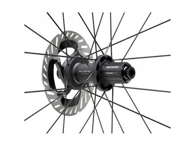 Scope Cycling R6 V2 65mm Road Wheelset Disc Brake Black SRAM Carbon click to zoom image