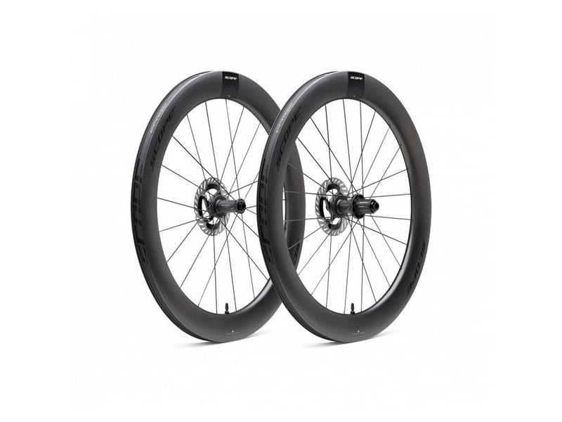 Scope Cycling R6.A V2 65mm Allroad Wheelset Disc Brake Black Shimano Carbon click to zoom image