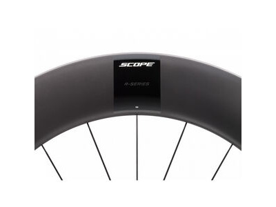Scope Cycling R8.T V2 85mm TT Front Wheel Disc Brake WhiteCarbon Front click to zoom image