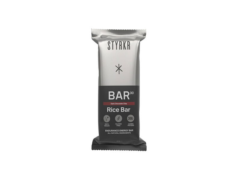 Styrkr BAR30 Dark Chocolate Chip Energy Bar x 12 click to zoom image