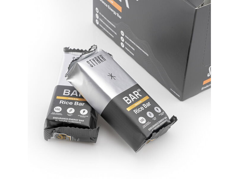 Styrkr BAR50 Honey and Oat Energy Bar Single click to zoom image