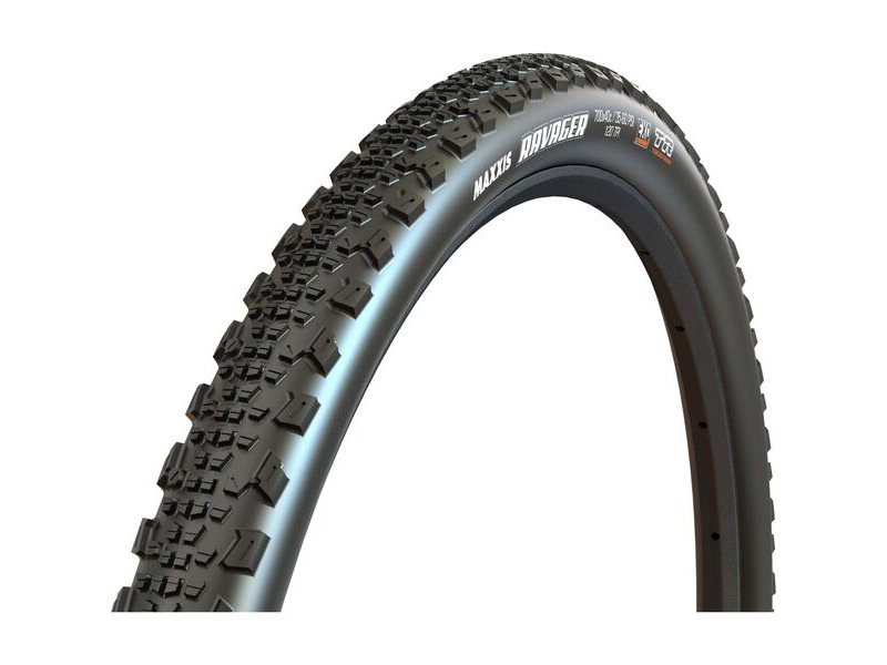 Maxxis Ravager 700 x 45C 120 TPI Folding Dual Compound EXO Tubeless Tyre click to zoom image