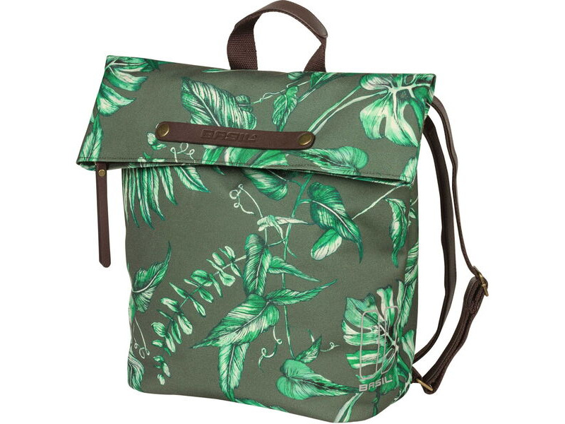 Basil Ever-Green bicycle daypack, 14-19L click to zoom image