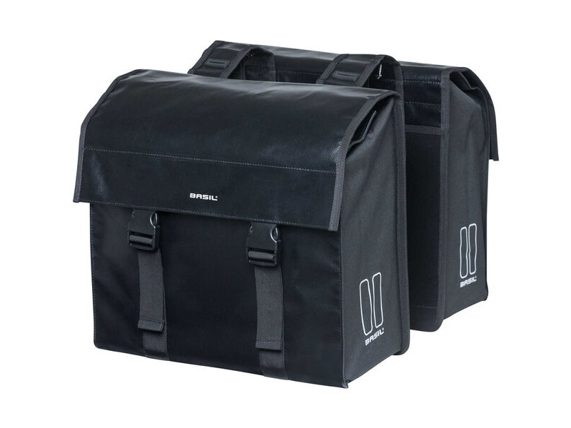 Basil Urban Load double bag, 48-53L, bla click to zoom image