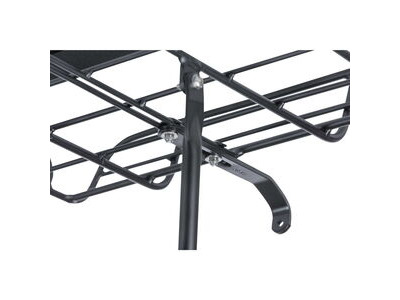 Basil Portland front carrier, matt black click to zoom image