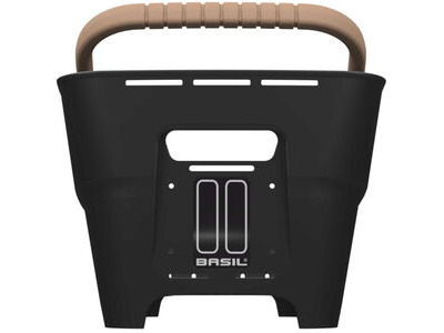 Basil Cento Neo rear basket, black click to zoom image