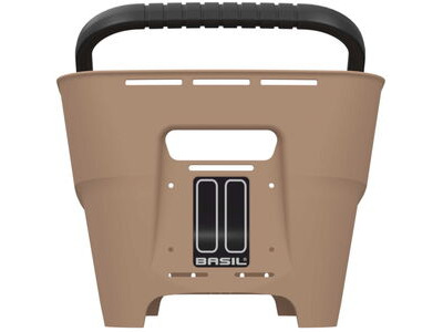 Basil Cento Neo rear basket, sand click to zoom image