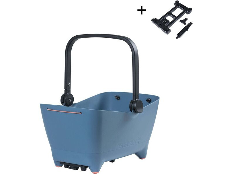 Basil Buddy dog bicycle basket MIK fade click to zoom image