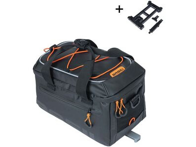 Basil Miles Tarpaulin trunkbag, 7L, blac