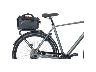 Basil Miles Tarpaulin trunkbag, 7L, blac click to zoom image