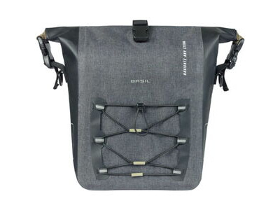 Basil Navigator Waterproof Medium, single pann. bag,MIK Hooks, 12-15L,black click to zoom image